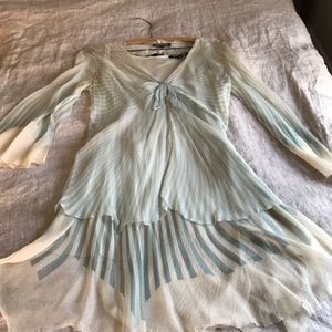 Stunning Rozae Nichols three-piece flow dress